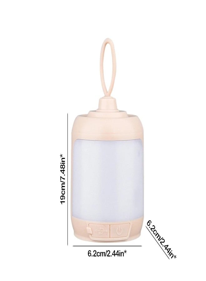 TCKW Portable Outdoor Night Light | USB Rechargeable LED Camping Lantern | Adjustable Warm & White Light Modes | Lightweight Emergency & Tent Lighting for Hiking, Bedside, and Power Outages - Image 4